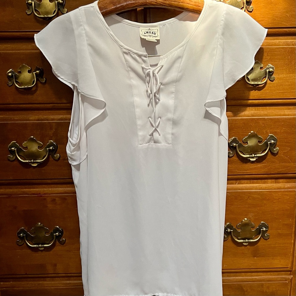 Ariat “Marlow” Top | White | XL